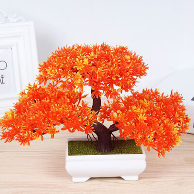 

Artificial Bonsai Plastic Resin Fake Flower Home Living Room Decoration