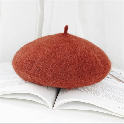 

New Women Gril Plain Beanie Wool French Beret Hat Winter Autumn Warm Fashion Hat