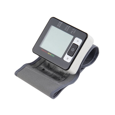 

Automatic Digital LCD Display Wrist Blood Pressure Sensor Heart Beat Rate Pulse Meter Tonometer Sphygmomanometers