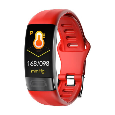 

P11 ECGHRV Heart Rate Sleep Monitor Blood Pressure Monitor Smartwatch All-day Fitness Tracker Wristband For iOS for Android Water
