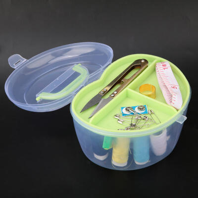 

Greensen Sewing Box Heart-Shaped Sewing Box Sewing Box Practical Sewing Needle Tool