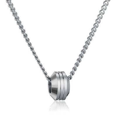 

Women Stainless Steel Beads Shape Pendant Necklace Ethnic Bohemian Choker Chain Necklace Collares Jewelry Kolye Collier