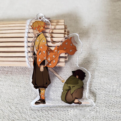 

Fat Bear Anime Demon Kimetsu no Yaiba Anime Acrylic Keychain Key Ring