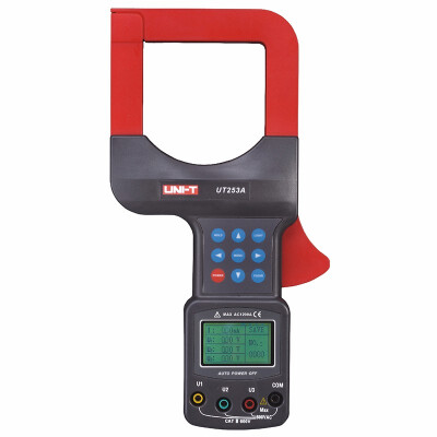 

UNI-T UT253A Professional 1200A Large Jaws Leakage Current Clamp Meters Auto Range Voltmeter Meter wRS232 Data Hold