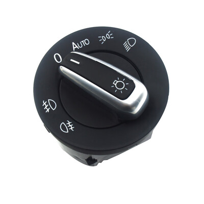 

Headlight Switch Control Panel Adjust Button Replacement For Golf MK5 MK6 2005-2012 5ND941431B