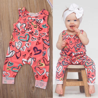 

Newborn Infant Baby Girl Outfit Clothes Romper Jumpsuit Bodysuit Floral