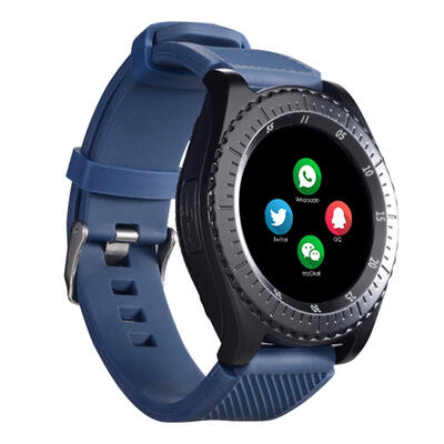 

Z3 Bluetooth Smart Watch 13MP Camera Phone Call 2G SIM for Android Blue