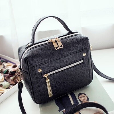 

2017 New arrive Women Top-handle Bag High Quality PU Leather Small Women Messenger Bag Girls Shoulder Bag Fashion Women Bags