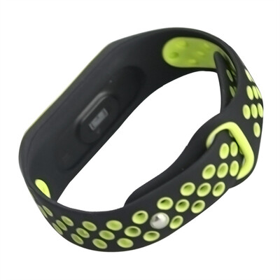 

〖Follure〗Durable Replacement Silicone Anti-off Wristband for Xiaomi Mi Band 3 Smart Watch