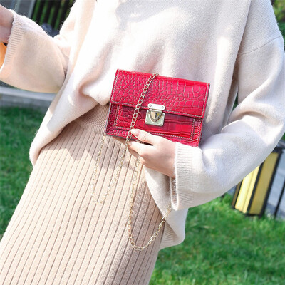 

Tailored Fashion Women Solid Color Hasp HnadBag Phone Bag Shoulder Bag Messenger Bag