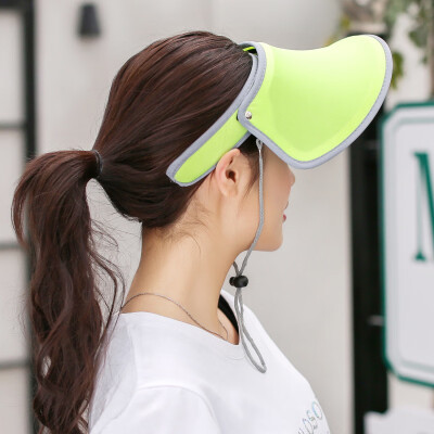 

Hats Female Riding in Summer Sunscreen&Face Shade Korean Version UV Sunscreen Cap Fan Bingbing Same Sunhat