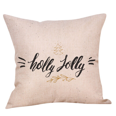 

Siaonvr Christmas Throw Pillow Cover Pillowcases Decorative Sofa Cushion Cover