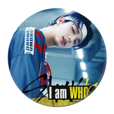 

KPOP Stray Kids New Album Same paragraph Personalized Round Badge Super Cute Bag Pendant Boys Girls Accessories Hot Gift for Fan