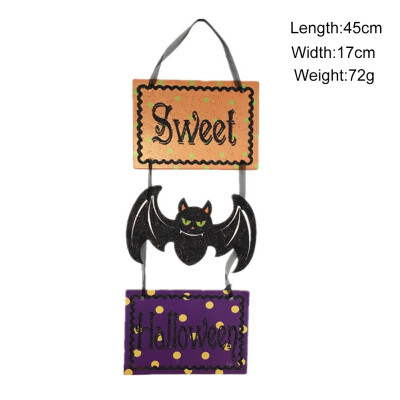 

Halloween Hanging Decoration Household Pumpkin Bat Skull Paper Hanging Decoration