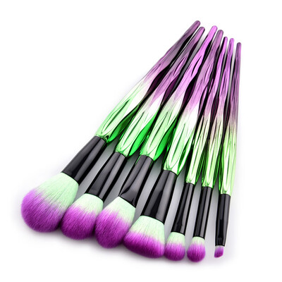 

〖Follure〗7Pcs Pro Makeup Brushes Set Foundation Powder Eyeshadow Eyeliner Lip Brush Tool