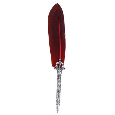 

Harry Potter Feather Dip Pen Vintage Metal School Writing Stationery Gift