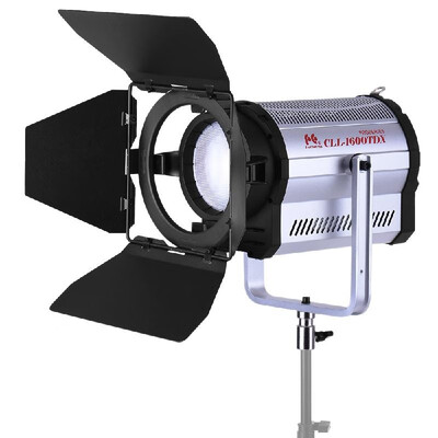 

FalconEyes CLL-1600TDX 160W Bi-Color 3000K-8000K Photo Studio LED SpotLight Photography Studio Video Light with Barn Door CRI95 D