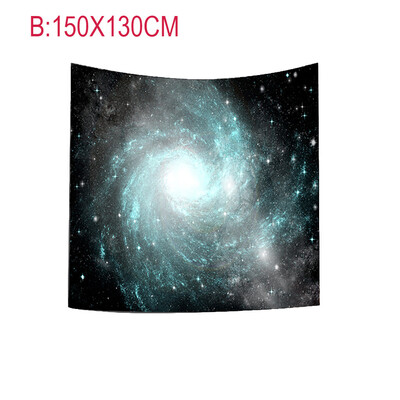 

Toponeto Solar System Planet Moon Fabric Wall Tapestry Home Decor