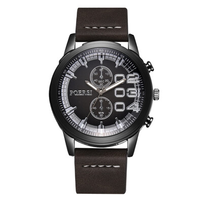 

Trend fashion big business belt watch casual mens quartz watch