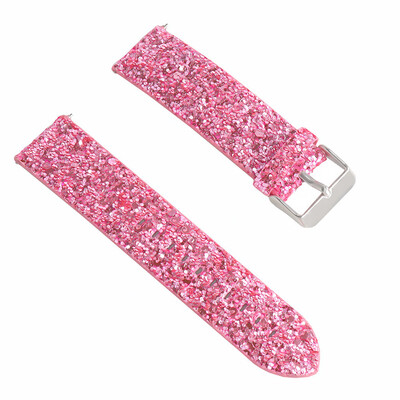 

〖Follure〗Bling Shiny Luxury Leather Replacement Watch Band for Samsung Galaxy Watch 46mm