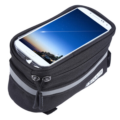 

DUUTI Bike Phone Case with Touchable PVC Screen Waterproof Reflective Bicycle Bag