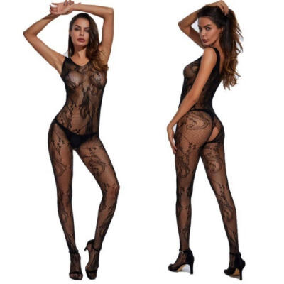 

Women&39s Bodysuit Body Stocking Lingerie Fishnet Babydoll Nightwear Sleepwear