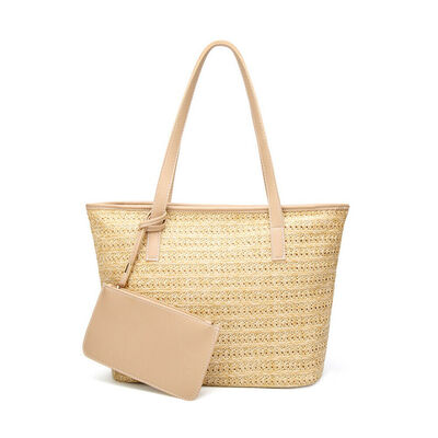 

2019 New Style Fashion Hot Composite Bags Women Straw Bag Summer Beach Woven Bag Shoulder Bag Tote Shoulder Handbag