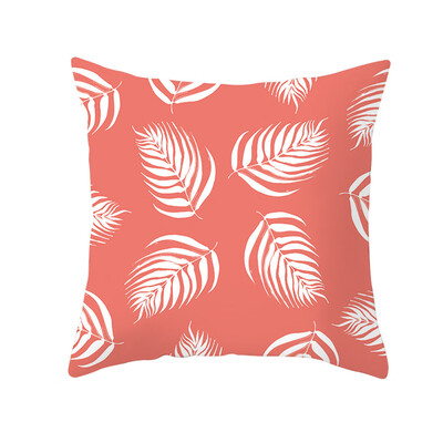 

〖Follure〗Living Coral Polyester Pillow Case Sofa Car Waist Throw Cushion Cover Home Decor