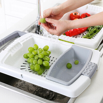 

Siaonvr Kitchen Cutting Board Storage 3-in-1Household Food Supplement Board