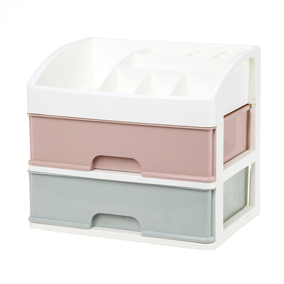 

Makeup Organizer Cosmetic Storage Case Jewelry Display Desk Rack for Bedroom Bathroom Living Room Office