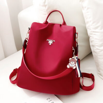 

Oxford shoulder bag women Korean fashion 100-pack schoolbag canvas travel bag outing Backpack