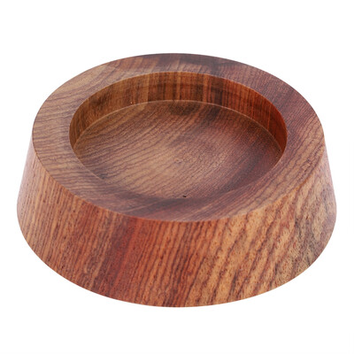 

Greensen 1Pcs Rosewood Coffee Tamper Flat Base for Espresso Powder Press Hammer Coffee Tamper Flat Base Coffee Tamper Base