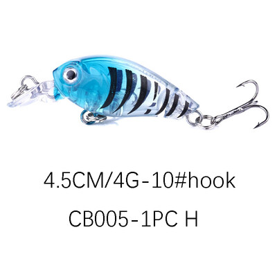 

New Hot Crank Lures Fishing lure 45cm 4G Bait Minnow Fishing Lures 3D Eyes Wobblers Crankbait