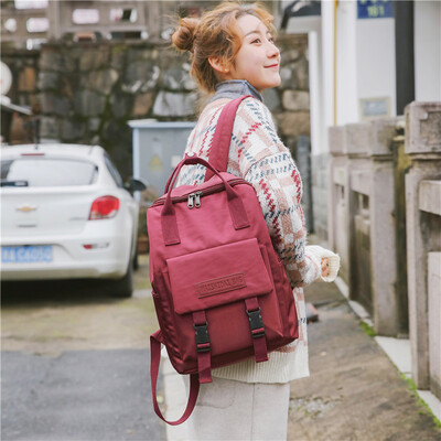 

Bf wind ancient feeling girl bag female Korean version of Harajuku ulzzang junior high school students campus ins backpack