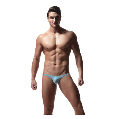 

Tailored Mens Underwear Lycra Cotton Comfortable Low Waist belt U Convex Briefs