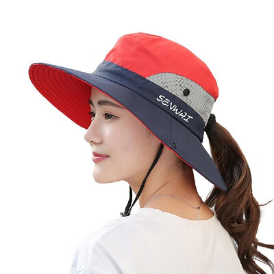 

Sun Hat Wide Brim Boonie Hat Women UV protection Summer Cap for Beach Travel Hiking Camping Gardening