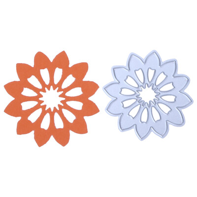 

Big Round Flower DIY Metal Stencil Scrapbook Craft Cutting Die