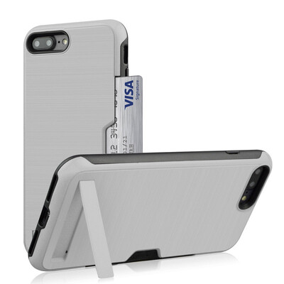 

Card Holder Case Apple iPhone 7 7 8 Plus Hybrid Bumper Case iPhone 8 7 Plus iphone 7plus 8plus Armor TPU Cover 55