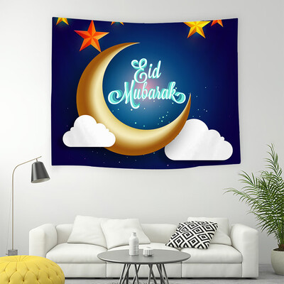 

Gobestart Muslim Ramadan Festival Tapestry Fabric Home Wall Paintings