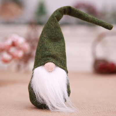 

1pc Cute Desktop Decoration Beard Old Man Doll Pendant Christmas Ornaments New