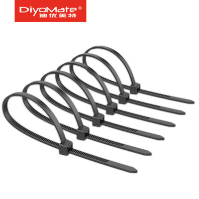 

Di beautiful special professional self-locking nylon wire tie cable tie with multi-functional strap with tie wire management cable with multi-purpose cable 25150mm black 100 package M3