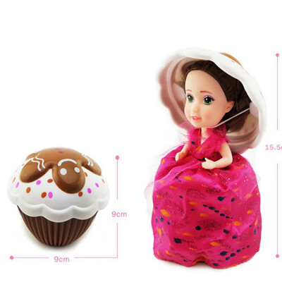 

〖Follure〗Cup Cake Doll Play House Childrens Toy Cake Mini Surprise Doll Magic Gift Toy