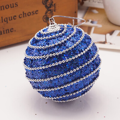 

Siaonvr Christmas Rhinestone Glitter Baubles Ball Xmas Tree Ornament Decoration 8CM