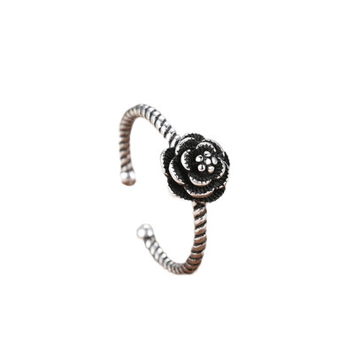 

Open Luxury Gift Style Latest Silver Perfect Design Flower Ethnic Women