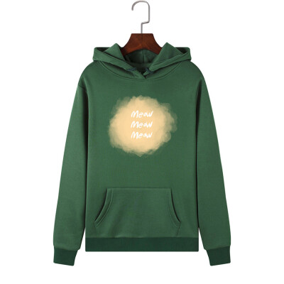 

Tailored Women Long Sleeve Print Hooded Sweatshirt Autumn&Winter Blouse Lady Tops
