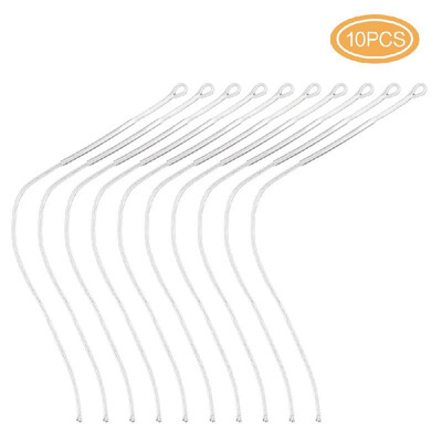 

10Pcs Braided Loop Connector Fishing Line 20LB 30LB 50LB Nylon Braided Fly Fishing Line with Loop End Fishing Accessories