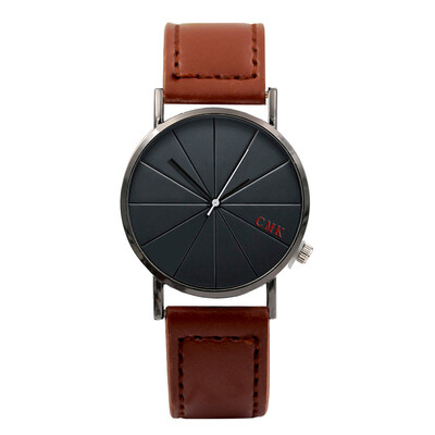 

New Gold Dial Casual Men Wristwatch Simple Quartz Women Ladies Watches Luxury Male Watch Clock Relogio Feminino Montre Femme &Ff