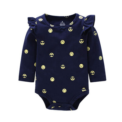 

Autumn Newborn Infant Baby Kids Girl Clothes Long Sleeve Cotton Romper Dot Jumpsuit Outfits