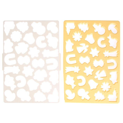 

Christmas Shape Cookie Fondant Cake Cutter Mould Plastic Baking Decor Tools