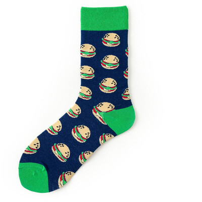 

Cute Fruit Pattern Cotton Hosiery Socks Fashion Art Painting Knitted Sport Skateboard Socks Funny Harajuku Socks Women Happy Socks